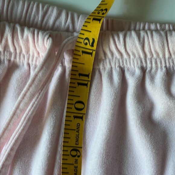 Oscar de la Renta Pajamas 2 Piece Set Pink Sz M Vintage Fleece Lounge Floral. - Picture 12 of 13